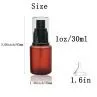 30ml Frosted Glass Spray Bottle