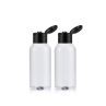 30ml 50ml 60ml 100ml 150ml 200ml Flip Top Cap PET Plastic Bottle For Shampoo Lotion Squeeze Bottle