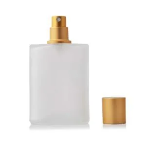 50ml Empty Refillable Frosted Glass Spray Perfume Bottle