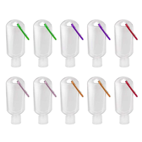 50ml Refillable Portable Travel Bottles TSA Approved Toiletry Cosmetic Leakproof FDA Travel Containers Squeezable And Refillable Bottle Shampoo Conditioner Lotion