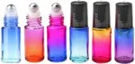 5ml Colorful Gradient Thickened Glass Roll On Bottle
