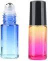 5ml Colorful Gradient Thickened Glass Roll On Bottle