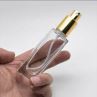 6ml 10ml 30ml Clear Square Glass Perfume Bottle With Spray