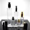 6ml 10ml 30ml Clear Square Glass Perfume Bottle With Spray