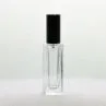 6ml 10ml 30ml Clear Square Glass Perfume Bottle With Spray