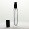6ml 10ml 30ml Clear Square Glass Perfume Bottle With Spray