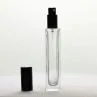 6ml 10ml 30ml Clear Square Glass Perfume Bottle With Spray