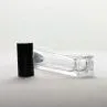 6ml 10ml 30ml Clear Square Glass Perfume Bottle With Spray