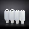 PE Crenics Travel Plastic Clear Keychain Bottles Leakproof Empty Squeeze Containers Flip Cap TSA Approved 10 Pack(60ml/2oz)