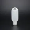 PE Crenics Travel Plastic Clear Keychain Bottles Leakproof Empty Squeeze Containers Flip Cap TSA Approved 10 Pack(60ml/2oz)