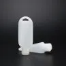 PE Crenics Travel Plastic Clear Keychain Bottles Leakproof Empty Squeeze Containers Flip Cap TSA Approved 10 Pack(60ml/2oz)