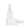 Large Stock Empty 50ml 60ml 100ml 120ml Clear PET Plastic Spray Bottle For Disinfection Spray