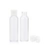 Natural Labs 2 Oz HDPE Flip Cap Empty Squeezable Travel Bottles BPA Free TSA Compliant Travel Size Bottle Set