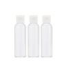 Natural Labs 2 Oz HDPE Flip Cap Empty Squeezable Travel Bottles BPA Free TSA Compliant Travel Size Bottle Set