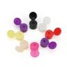 Natural Labs 2 Oz HDPE Flip Cap Empty Squeezable Travel Bottles BPA Free TSA Compliant Travel Size Bottle Set