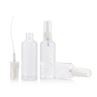 PET Spray Bottles, 3.4oz/100ml Portable Fine Mist Mini Travel Bottle, Small PET Plastic Refillable Liquid Containers