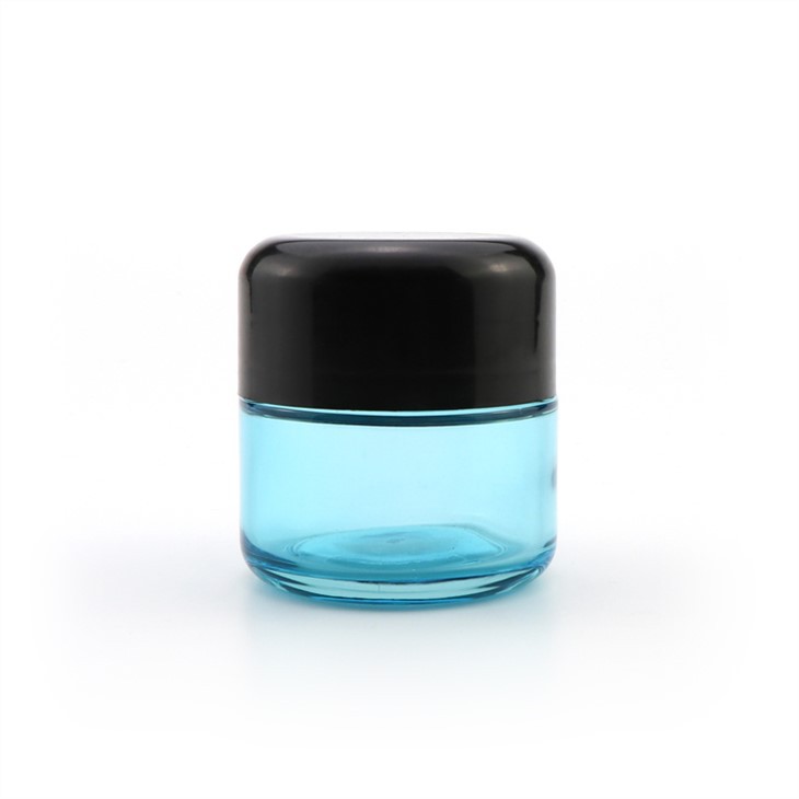 Frasco de contenedor de almacenamiento a prueba de niños de 2 oz 3 oz con tapa hermética