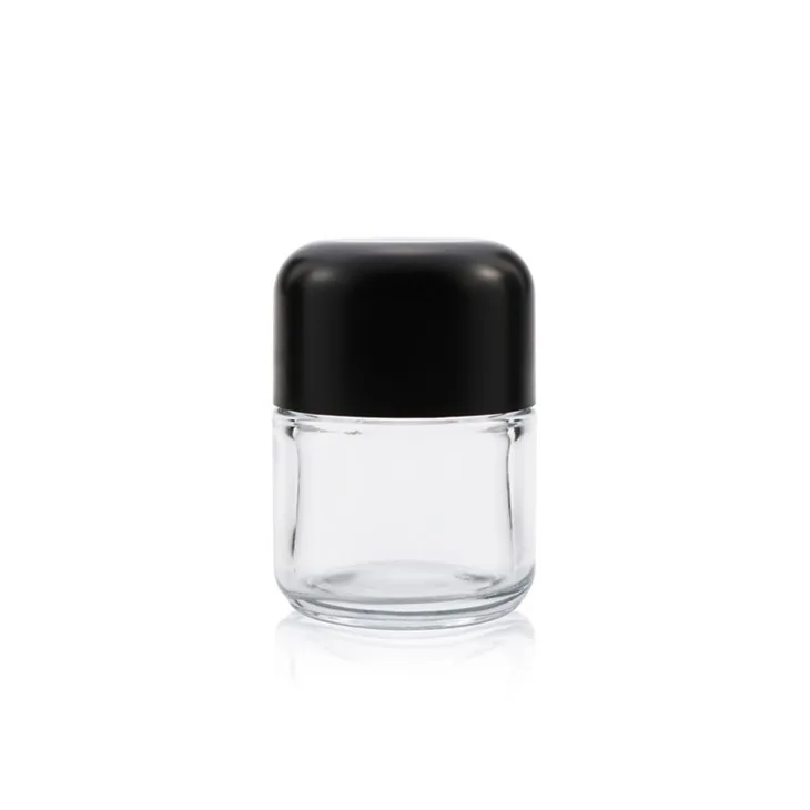5 Ml 7ML Child Proof Glass Jar With Lid