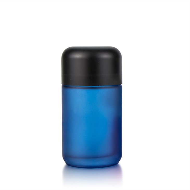50ml Colorful Airtight Empty Child Resistant Cap Glass Jar