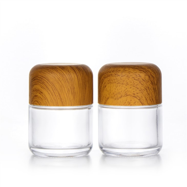 5ml Clear Childproof Glass Jar
