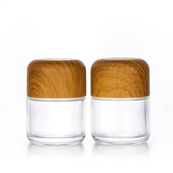 5ml Clear Childproof Glass Jar