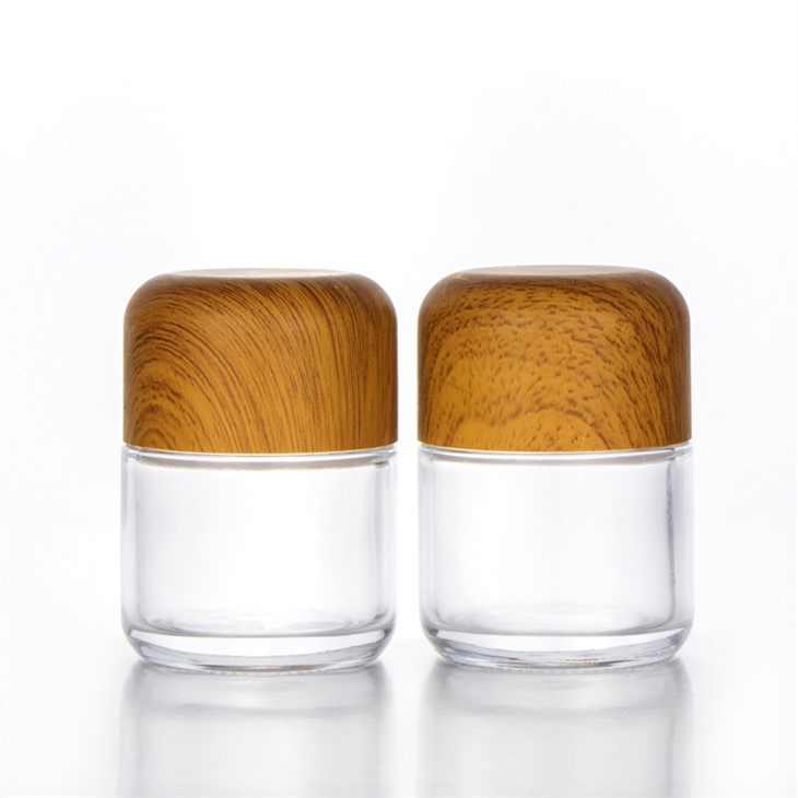 Childproof Glass Jars 5ml 50ml 70ml Bottle Glass Jar With CRC Lid