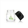 5g 50g 70g 110g Clear Flower Child Resistant Glass Jar