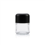 5ml Clear Child Resistant Airtight Concentrate Glass Jar