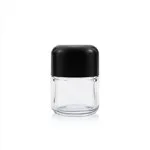 5ml Clear Child Resistant Airtight Concentrate Glass Jar