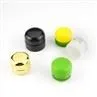 5ml Light Green Concentrate Glass Jar With CR Gold Lid