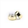 5ml Light Green Concentrate Glass Jar With CR Gold Lid