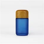 70ml Childproof Glass Container Jars With Wooden Arched Air Tight Lid