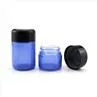 Child Resistant Cap Cylinder Smell Proof CBD Glass Jars