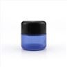 Child Resistant Cap Cylinder Smell Proof CBD Glass Jars