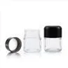 Smell Proof 5g 1.7 Oz 70g 110g 3oz 220g Cbd Oil Jars Empty Transparent Medical Weed Stash Container With Childproof Cap