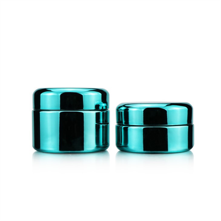 Smell Proof 5g 50g 70g 110g Plating Glass Child Resistant Wide Mouth Jars