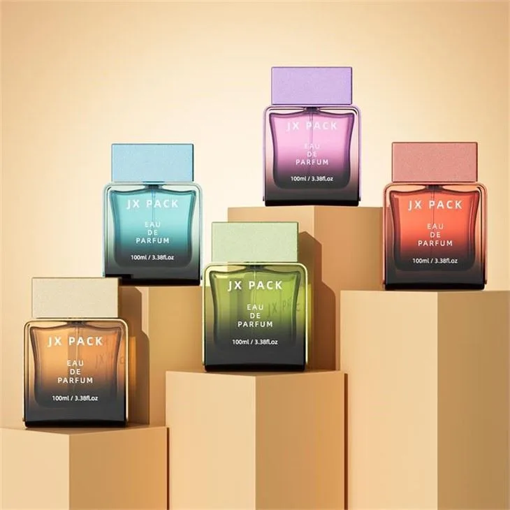100ml Botol Minyak Wangi Kosong Botol Semburan Kabus Halus Kaca Persegi