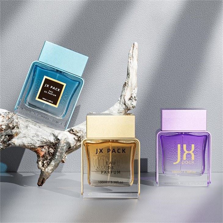 100ml Square ilmvatnsflaska Glerúða tómar flöskur
