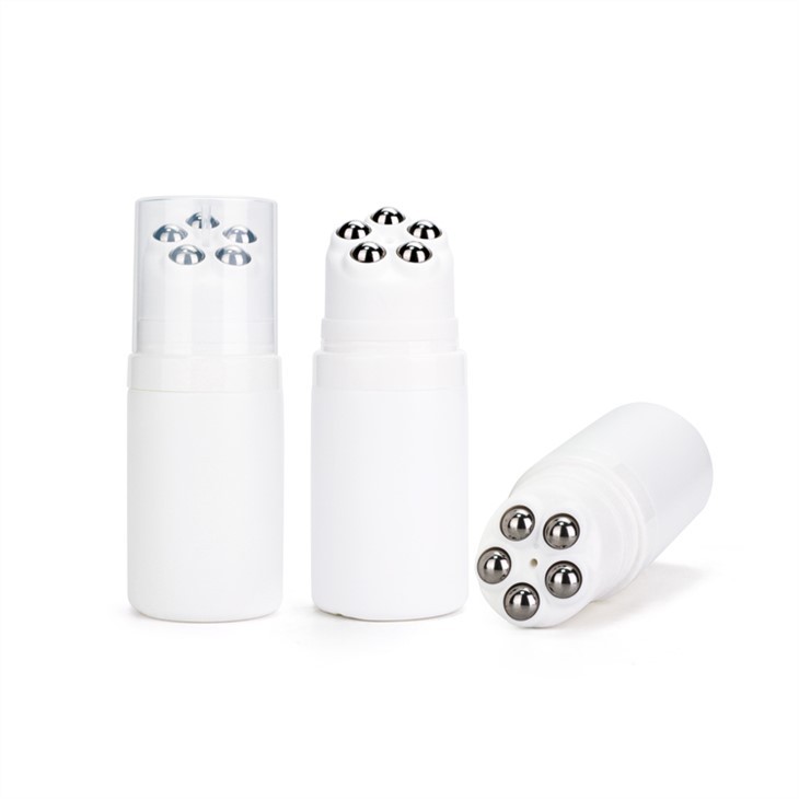 بسته بندی لوازم آرایشی و بهداشتی بطری 120 میلی لیتری سفید پلاستیکی پنج فولادی