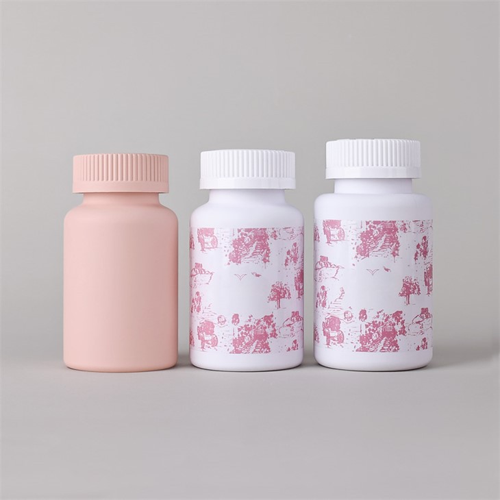 150ml White Plastic Medicine Bottle Wirh Child Resistant Cap