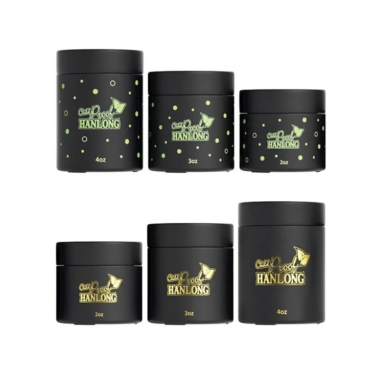 1oz 2oz 3oz 4oz Glass Cannibis Jar