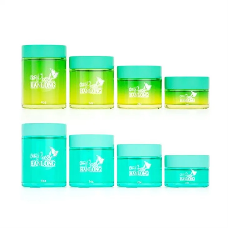 1oz 2oz 3oz 4oz Round Glass Weed Jar