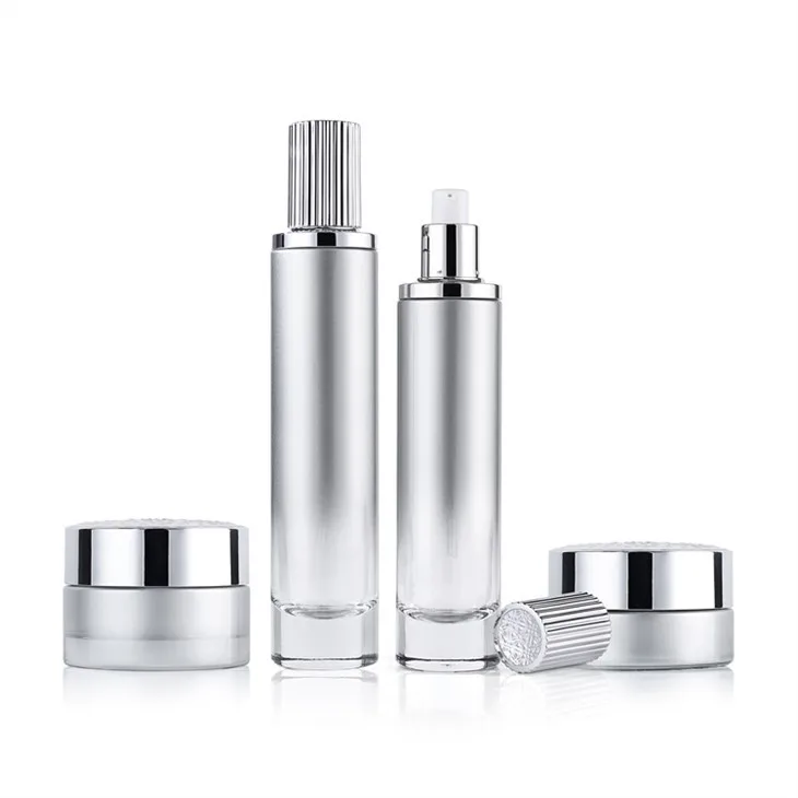 20g 100ml Glass Jar Cosmetic Packaging Skincare Bottles