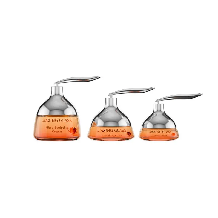 20g 50g 100g Cream Jar Glass Cosmetic Containers