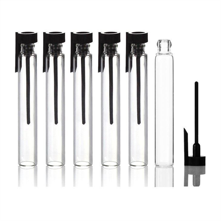 2 ml 3 ml 5 ml 10 ml mini kvepalų buteliukų mėginiai pakavimo stiklo kvepalų mėginių buteliukų testerio buteliukai