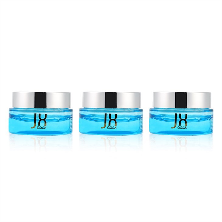 Frascos de creme para o rosto vazios com 30 g de fundo grosso Embalagem de vidro para cosméticos