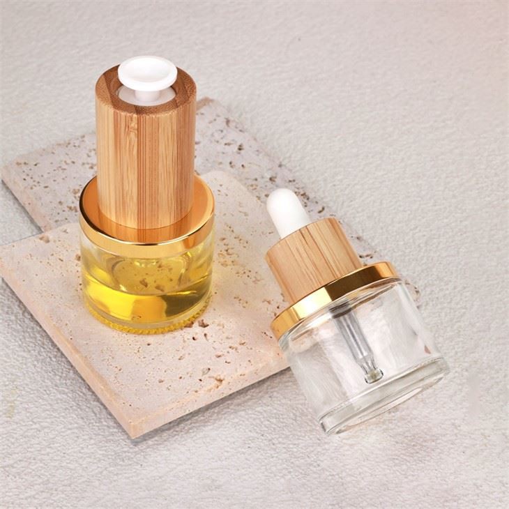 30ml بطری های افتتر روشن با درب چوبی