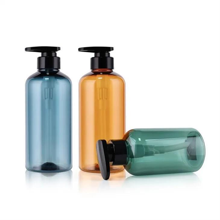 500ml Refillable Plastic Lotion Bottle Empty Shampoo Bottle