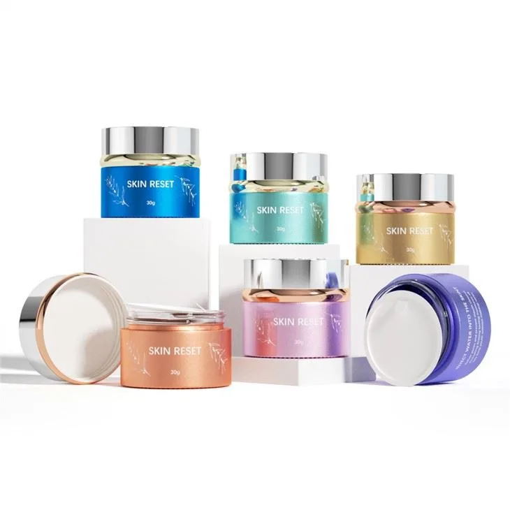 50g Skin Care Cosmetic Cream Container Glass Jar