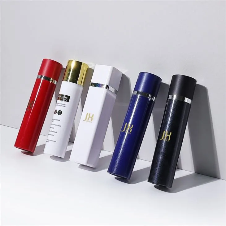 50ml Square Plastic Airless Lotion Pump Bottle